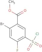 Methyl 2-bromo-5-(chlorosulfonyl)-4-fluorobenzoate