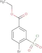 Ethyl 4-bromo-3-(chlorosulfonyl)benzoate