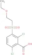 2,6-Dichloro-3-(2-ethoxyethanesulfonyl)benzoic acid