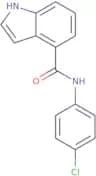 N-(4-Chlorophenyl)-1H-indole-4-carboxamide