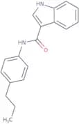 N-(4-Propylphenyl)-1H-indole-3-carboxamide