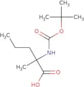 2-{[(tert-Butoxy)carbonyl]amino}-2-methylpentanoic acid