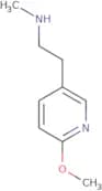 [2-(6-Methoxypyridin-3-yl)ethyl](methyl)amine