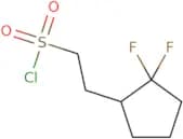 2-(2,2-Difluorocyclopentyl)ethane-1-sulfonyl chloride