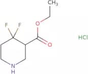 Ethyl 4,4-Difluoropiperidine-3-carboxylate Hydrochloride