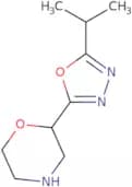 2-[5-(Propan-2-yl)-1,3,4-oxadiazol-2-yl]morpholine