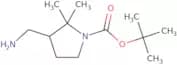 tert-Butyl 3-(aminomethyl)-2,2-dimethylpyrrolidine-1-carboxylate