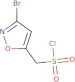 (3-Bromo-1,2-oxazol-5-yl)methanesulfonyl chloride