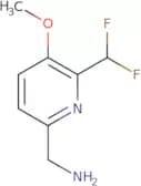 1-[6-(Difluoromethyl)-5-methoxypyridin-2-yl]methanamine