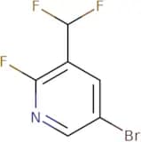 5-Bromo-3-(difluoromethyl)-2-fluoropyridine