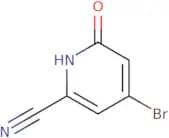 4-Bromo-6-hydroxypyridine-2-carbonitrile