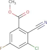 Methyl 3-chloro-2-cyano-5-fluorobenzoate