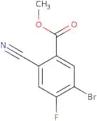 Methyl 5-bromo-2-cyano-4-fluorobenzoate