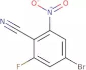 4-Bromo-2-fluoro-6-nitrobenzonitrile