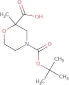 4-[(tert-Butoxy)carbonyl]-2-methylmorpholine-2-carboxylic acid