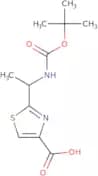 2-(1-{[(tert-Butoxy)carbonyl]amino}ethyl)-1,3-thiazole-4-carboxylic acid