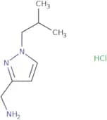 [1-(2-Methylpropyl)-1H-pyrazol-3-yl]methanamine hydrochloride