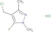 4-(Chloromethyl)-5-fluoro-1,3-dimethyl-1H-pyrazole hydrochloride