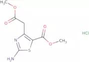 Methyl 2-amino-4-(2-methoxy-2-oxoethyl)thiazole-5-carboxylate hydrochloride