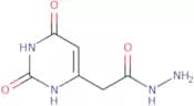 2-(2,6-Dioxo-1,2,3,6-tetrahydropyrimidin-4-yl)acetohydrazide