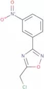 5-(Chloromethyl)-3-(3-nitrophenyl)-1,2,4-oxadiazole