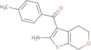 3-(4-Methylbenzoyl)-4H,5H,7H-thieno[2,3-c]pyran-2-amine