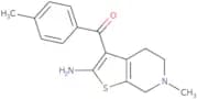 6-Methyl-3-(4-methylbenzoyl)-4H,5H,6H,7H-thieno[2,3-c]pyridin-2-amine