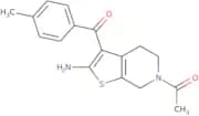 1-[2-Amino-3-(4-methylbenzoyl)-4H,5H,6H,7H-thieno[2,3-c]pyridin-6-yl]ethan-1-one