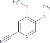 4,5-Dimethoxypyridine-2-carbonitrile
