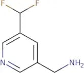 1-[5-(Difluoromethyl)pyridin-3-yl]methanamine