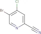 5-Bromo-4-chloropyridine-2-carbonitrile