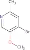 4-Bromo-5-methoxy-2-methylpyridine