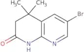 6-Bromo-4,4-dimethyl-3,4-dihydro-1,8-naphthyridin-2(1H)-one