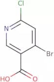 4-Bromo-6-chloronicotinic acid