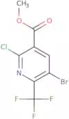 Methyl 5-bromo-2-chloro-6-(trifluoromethyl)pyridine-3-carboxylate
