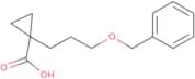 1-[3-(Benzyloxy)propyl]cyclopropane-1-carboxylic acid
