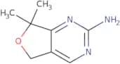 7,7-Dimethyl-5H,7H-furo[3,4-d]pyrimidin-2-amine