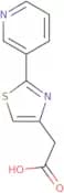 2-(2-(Pyridin-3-yl)thiazol-4-yl)acetic acid