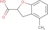 4-Methyl-2,3-dihydro-1-benzofuran-2-carboxylic acid