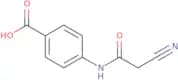 4-(2-Cyanoacetamido)benzoic acid