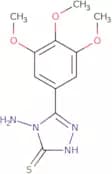4-Amino-5-(3,4,5-trimethoxyphenyl)-4H-1,2,4-triazole-3-thiol