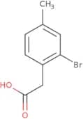 2-(2-bromo-4-methylphenyl)acetic acid