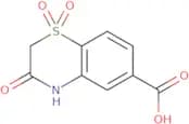 3-Oxo-3,4-dihydro-2H-benzo[b][1,4]thiazine-6-carboxylic acid 1,1-dioxide