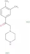 1-(3,4-Dimethylphenyl)-2-(piperazin-1-yl)ethan-1-one dihydrochloride