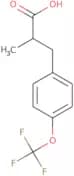 2-Methyl-3-[4-(trifluoromethoxy)phenyl]propanoic acid