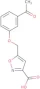 5-(3-Acetylphenoxymethyl)-1,2-oxazole-3-carboxylic acid