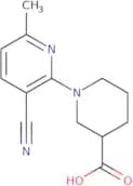 1-(3-Cyano-6-methylpyridin-2-yl)piperidine-3-carboxylic acid