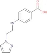 4-{[2-(1H-Pyrazol-1-yl)ethyl]amino}benzoic acid