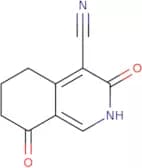 3,8-Dioxo-2,3,5,6,7,8-hexahydroisoquinoline-4-carbonitrile