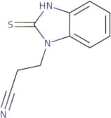 3-(2-Sulfanyl-1H-1,3-benzodiazol-1-yl)propanenitrile